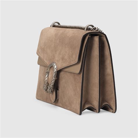 gucci dionysus woc suede|Dionysus large shoulder bag in light brown suede .